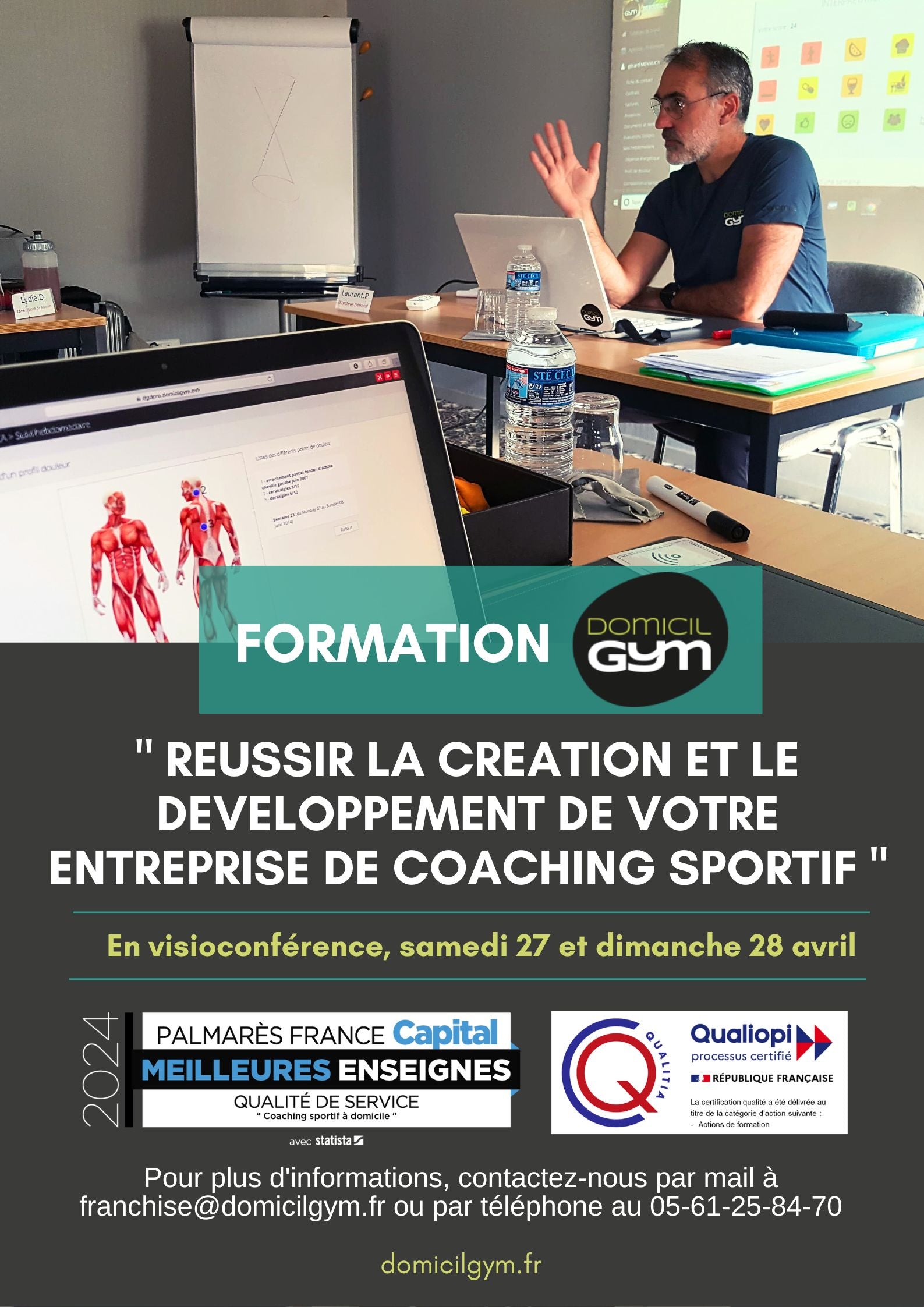 Formation : 27 et 28 avril 2024