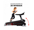 Tapis de course connecté - 22km/h - CARE - Fast Runner - KINOMAP
