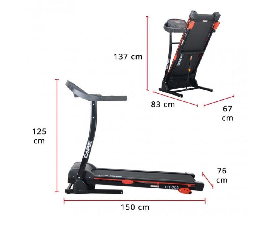 Tapis de course connecté Care - CT-703-2 - KINOMAP