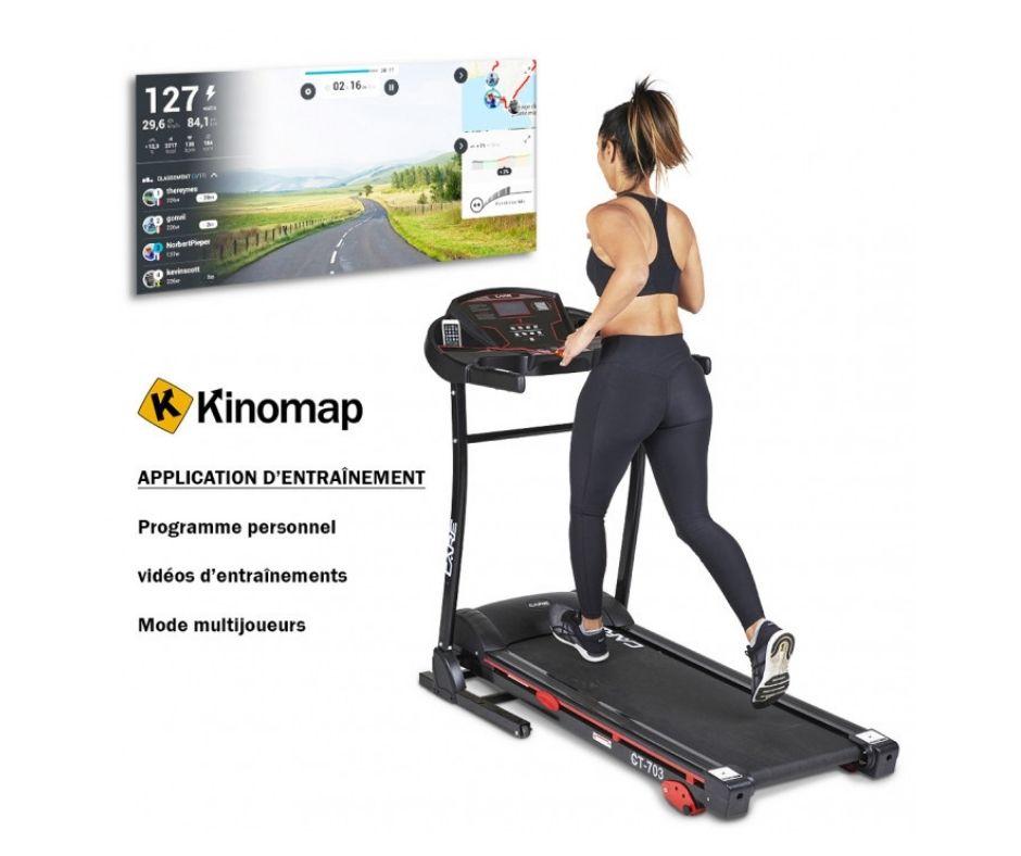 Tapis de course connecté Care - CT-703-2 - KINOMAP