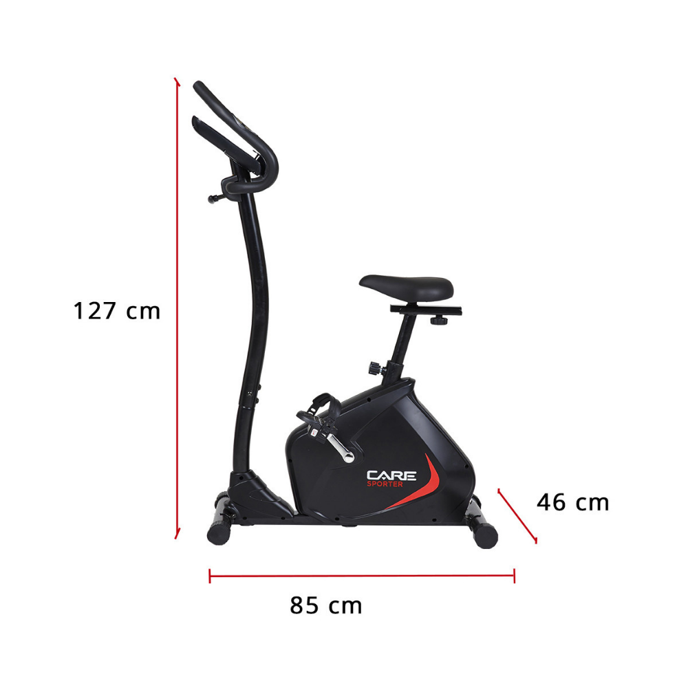 Vélo d'appartement Care - SPORTER 21 PROGRAMMES
