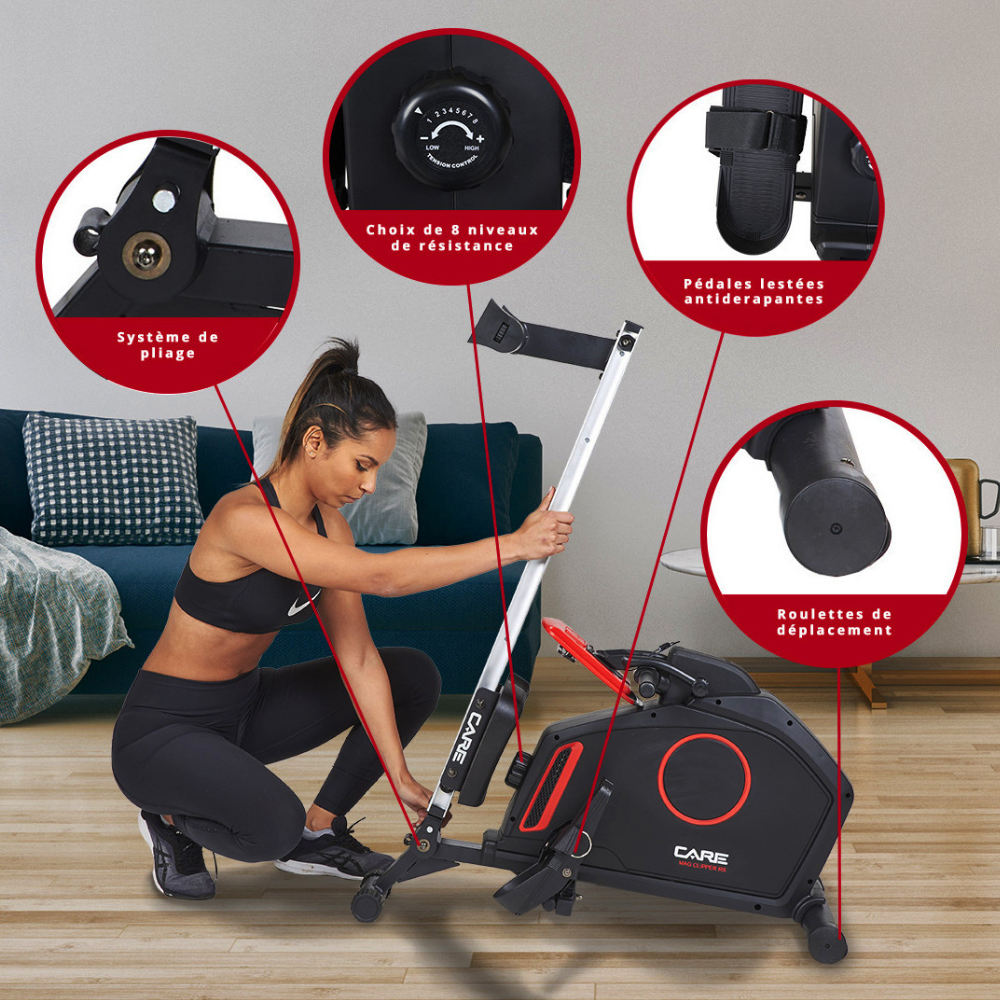 Rameur Care - MAG-CLIPPER KS