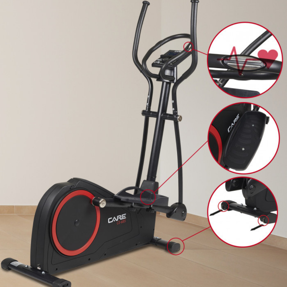 Vélo elliptique connecté Care CE-685