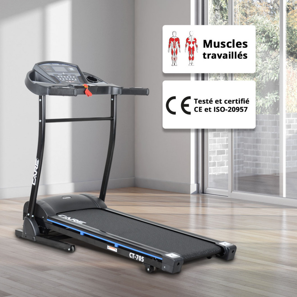 Tapis de course connecté Care - CT-705-2