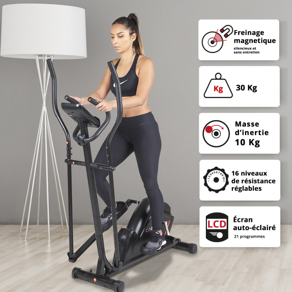 Vélo elliptique- ACTIVA 21 PROGRAMMES