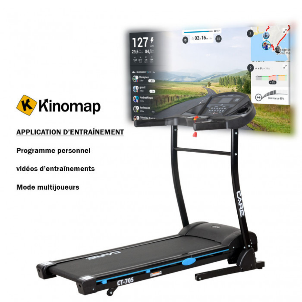 Tapis de course connecté Care - CT-705-2