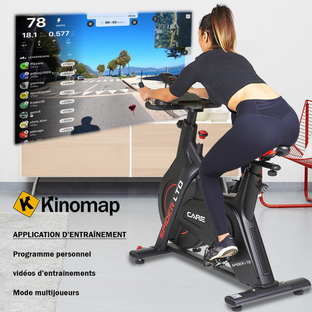 VÉLO DE BIKING CONNECTÉ - SPIDER LTD